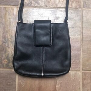 Derek Alexander Slim Top Zip Tap Closure Crossbody
